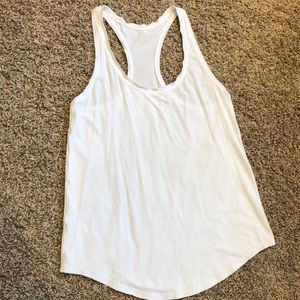 Lululemon White Tank size 6